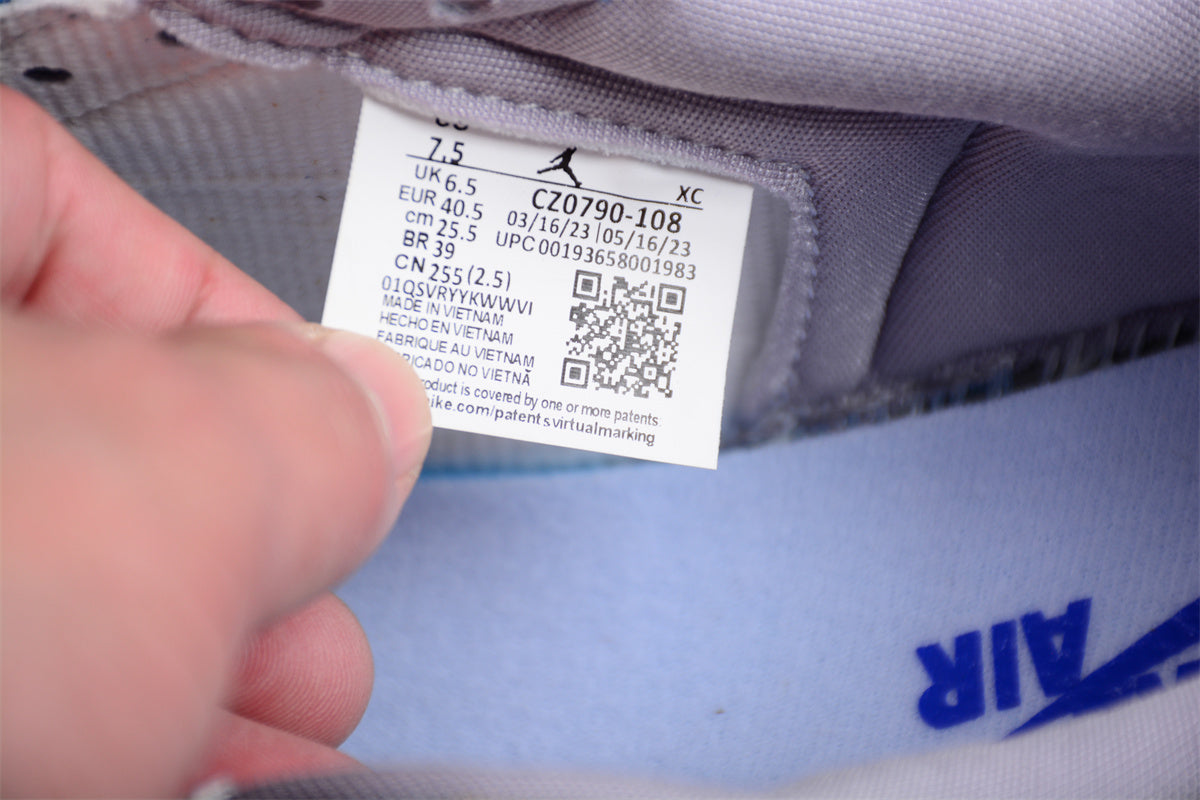 Air Jordan 1 Low OG Custom – "UNC-Inspired" - Best Reps Website 2025