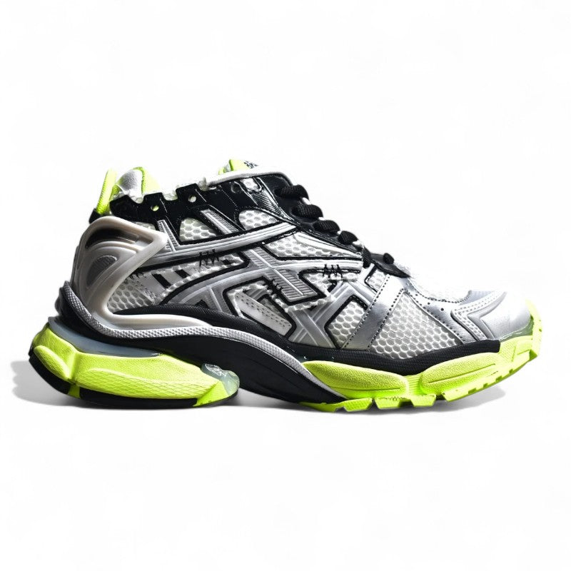 Balenciaga Runner Sneakers Black/Neon Yellow