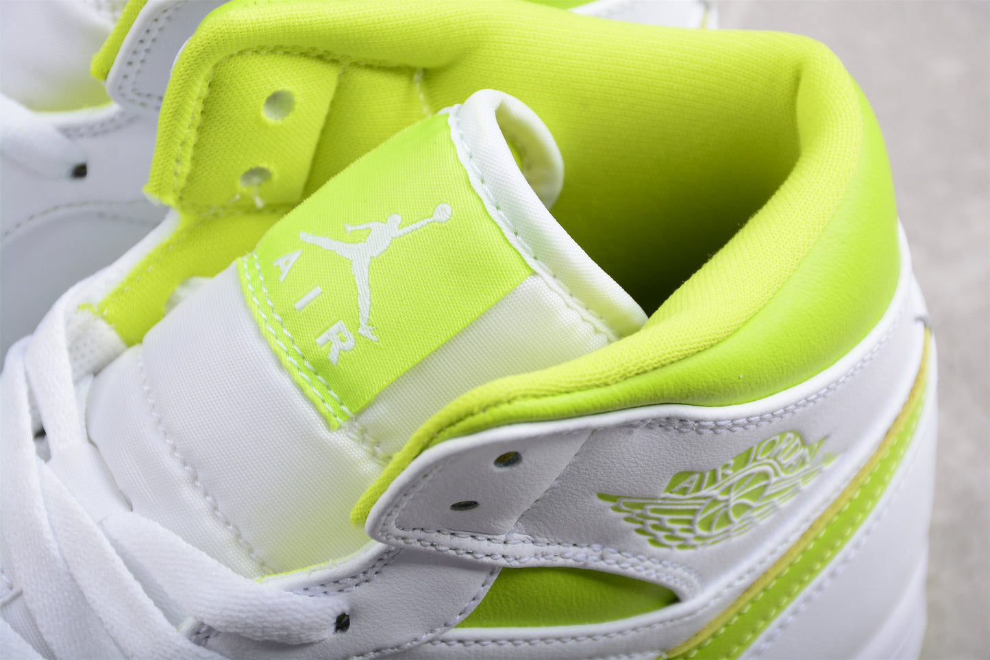 Air Jordan 1 Mid "White Lime" - Best Reps Website 2025