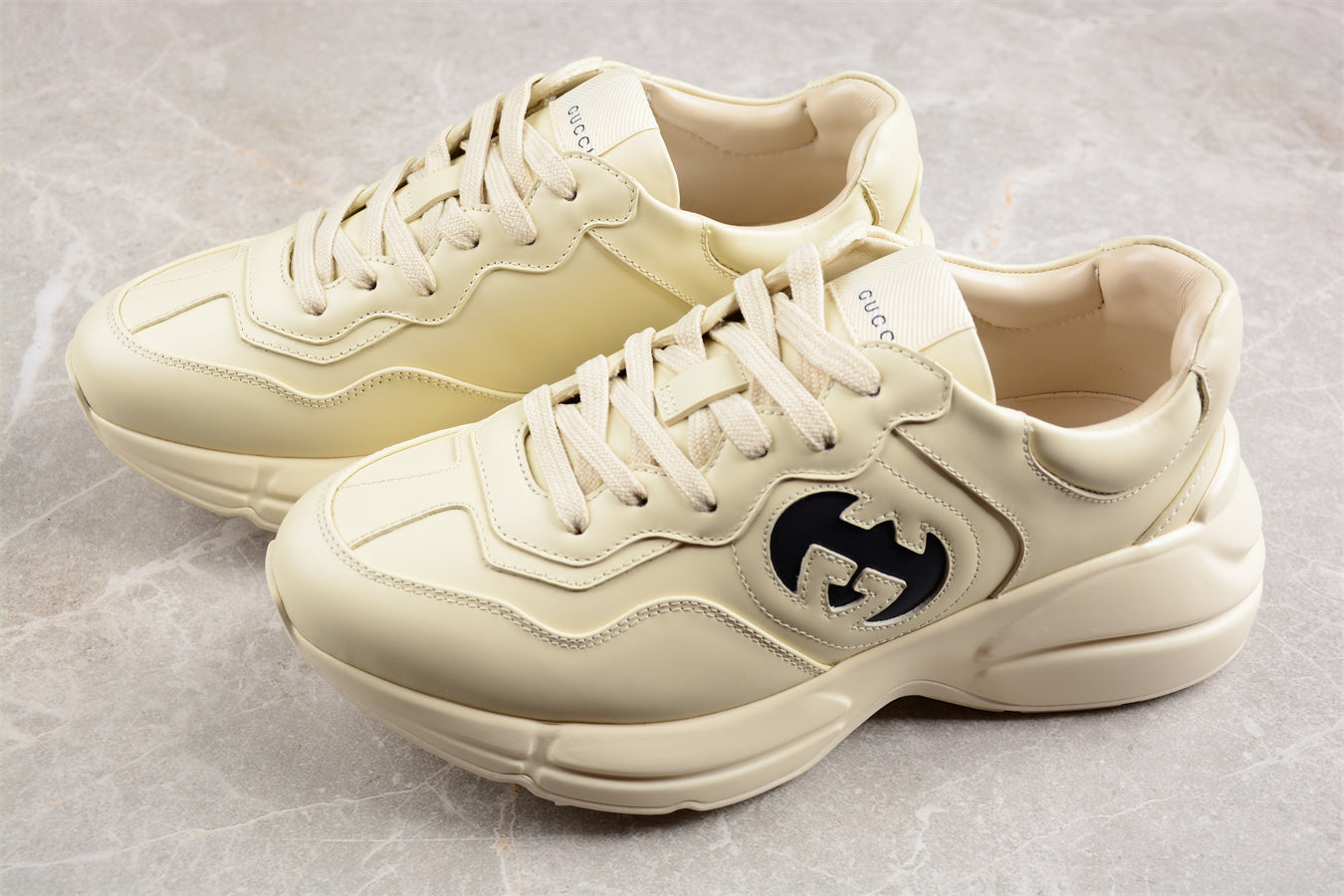 Gucci Interlocking G Rhyton Sneaker Ivory - Best Reps Website 2025