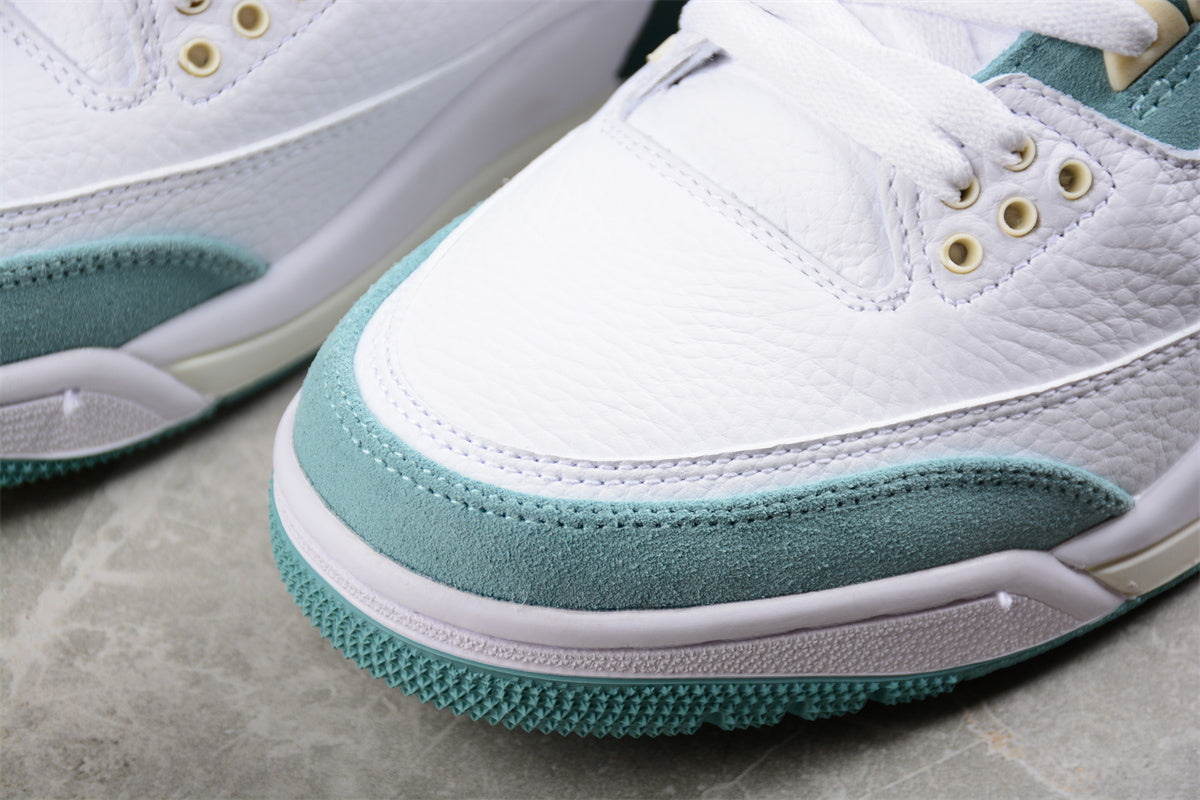 Air Jordan 3 Retro White/Grayish Green - Best Reps Website 2025