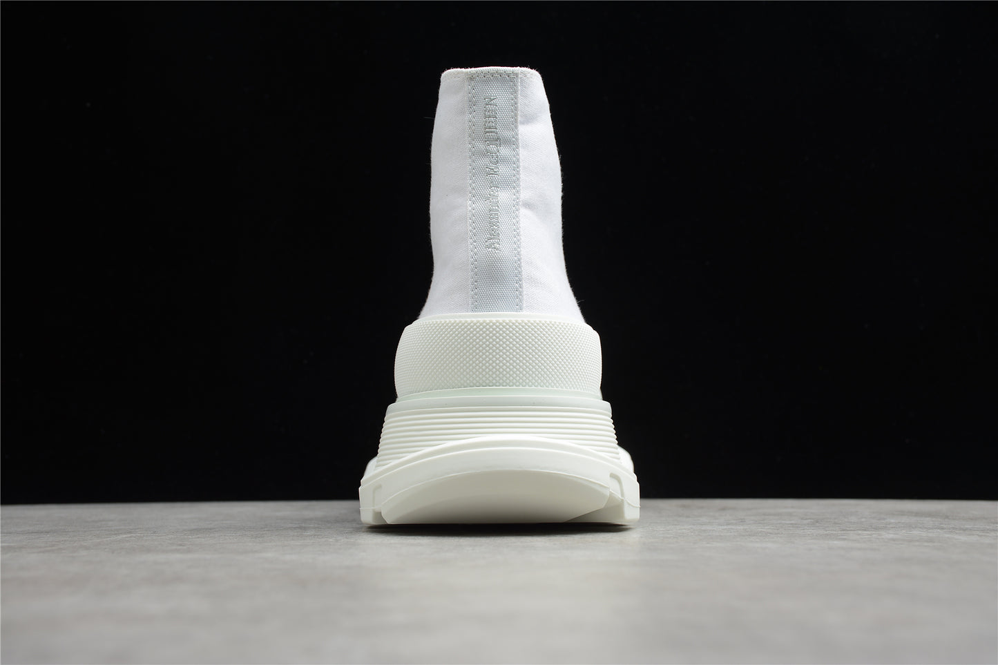 Alexander McQueen Tread Slick Boot Leather White White - Best Reps Website 2025
