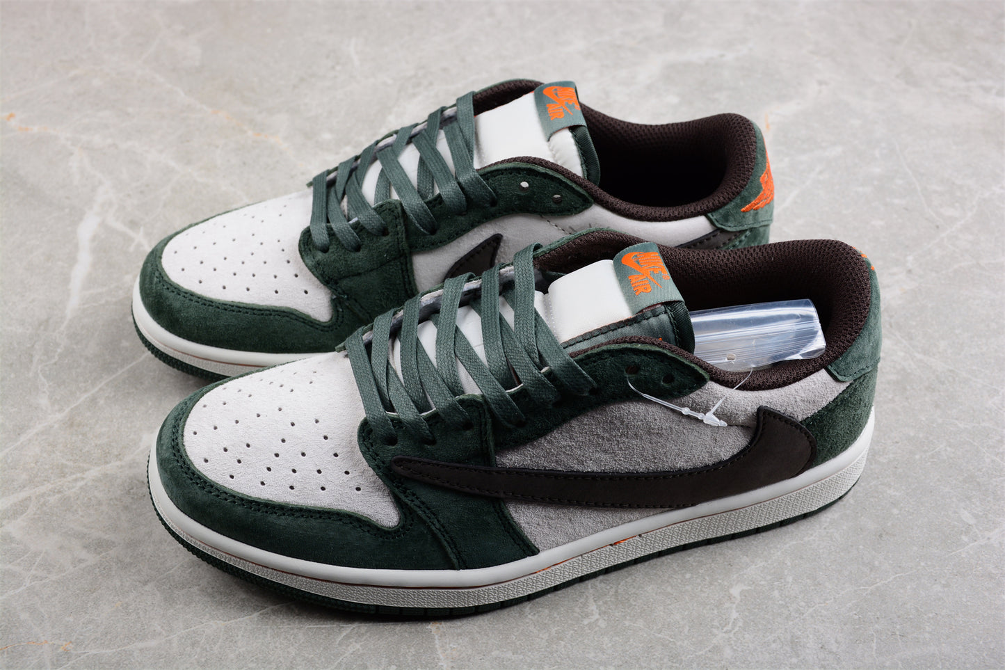 Travis Scott x Air Jordan 1 Low Blackish Green OG DM7866-686 - Best Reps Website 2025