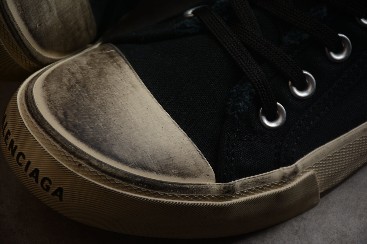 Balenciaga Paris High Top Canvas Sneakers – Black - Best Reps Website 2025