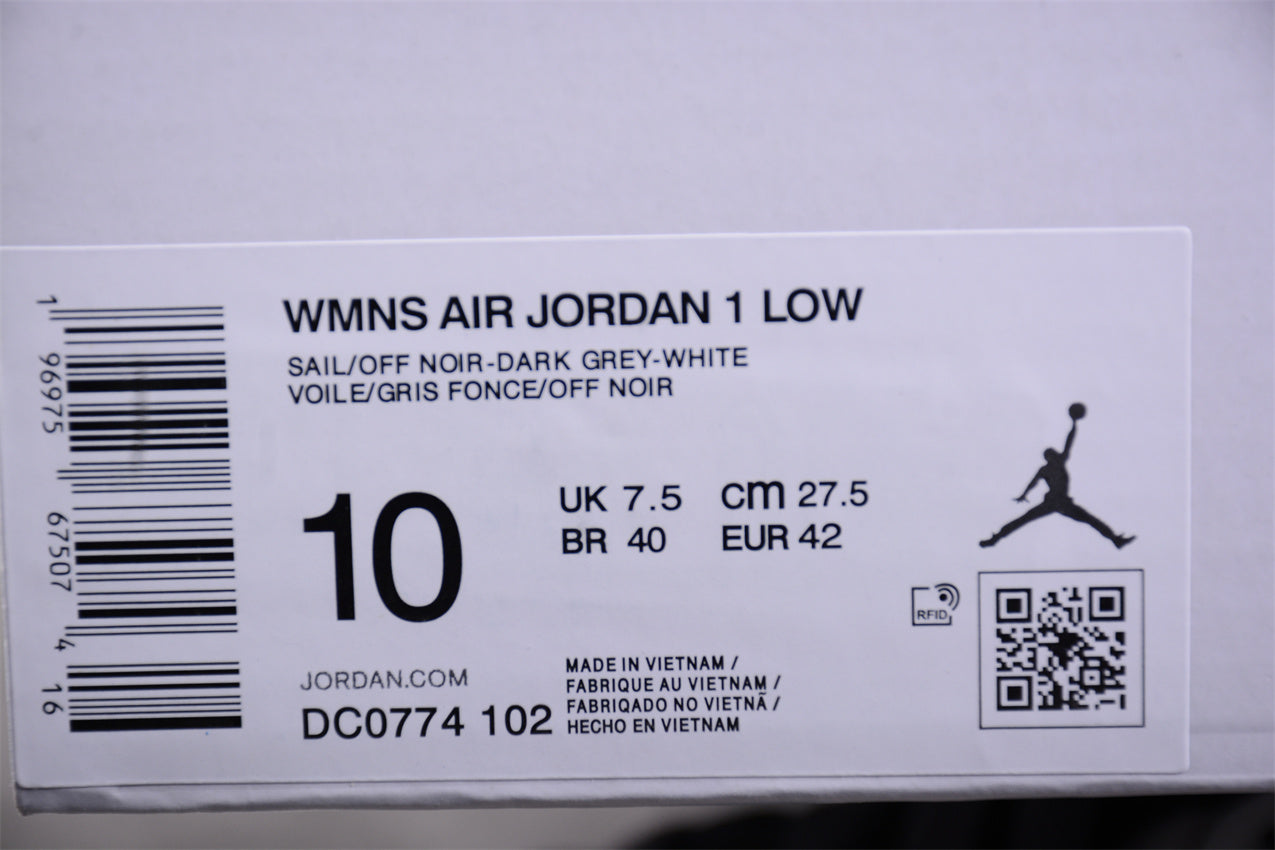 Air Jordan 1 Low "Dark Grey" - Best Reps Website 2025