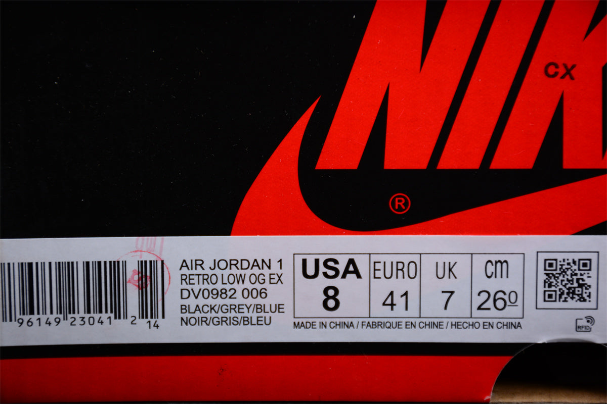 Air Jordan 1 Low "Dark Smoke Grey/Black" - Best Reps Website 2025