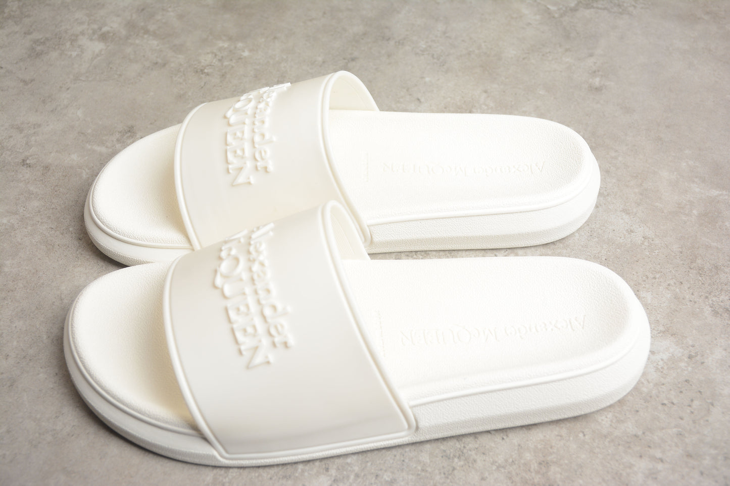 Alexander McQueen Pool Slide White - Best Reps Website 2025