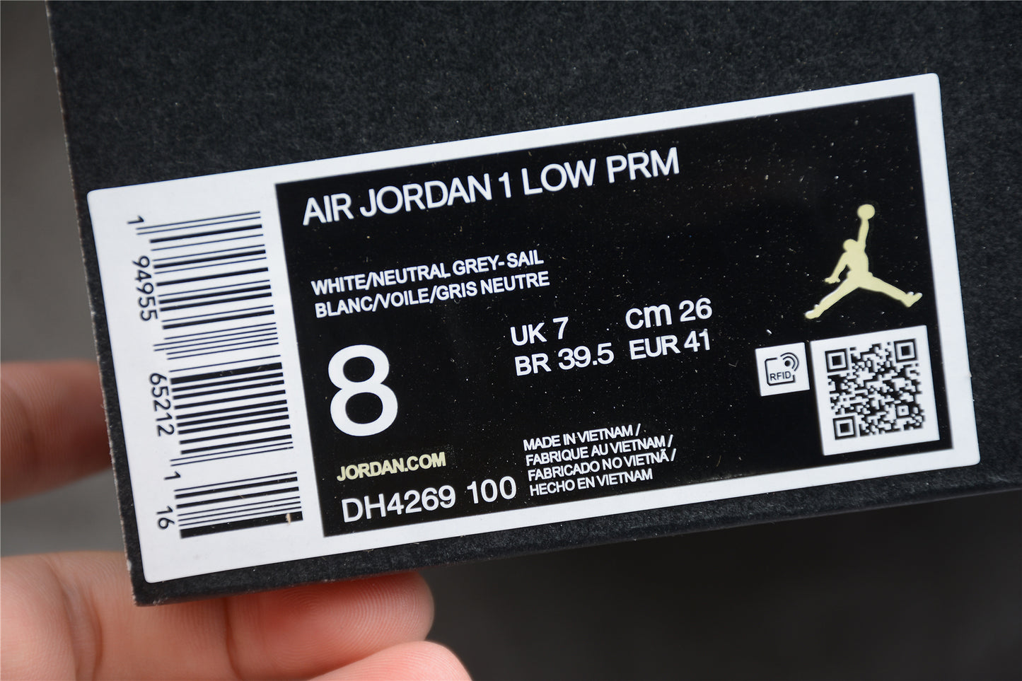 Air Jordan 1 Low “Berlin Grey”