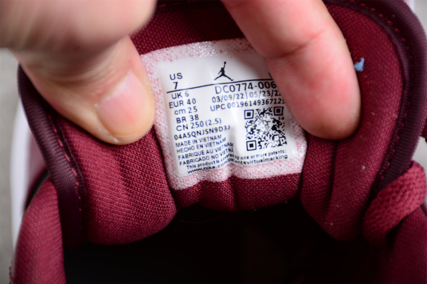 Nike Air Jordan 1 Low "Black & Cherrywood Red" (DC0774-006) - Best Reps Website 2025
