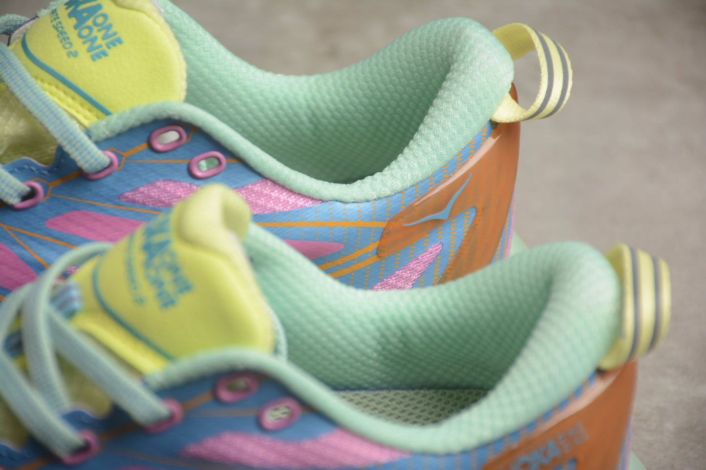 Hoka One One Mafate Speed 2 in Cyclamen/All Aboard - Best Reps Website 2025