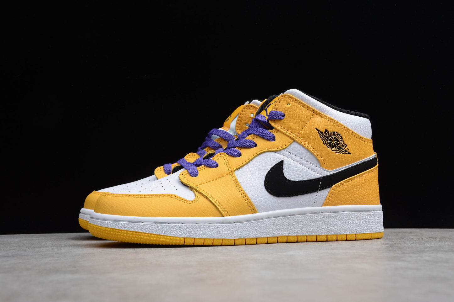 Nike Air Jordan 1 Mid "Lakers" BQ6931-700