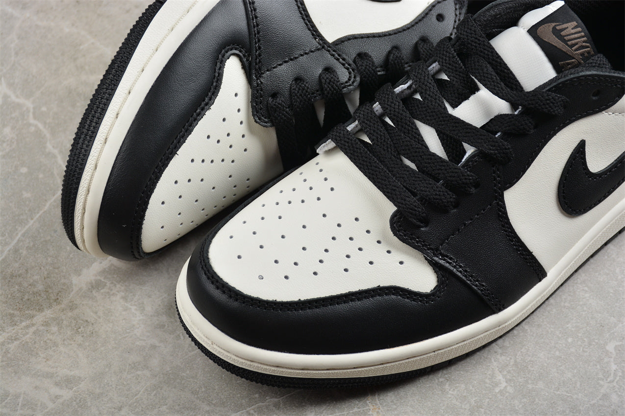 Air Jordan 1 Low Sail/Black Dark Mocha - Best Reps Website 2025