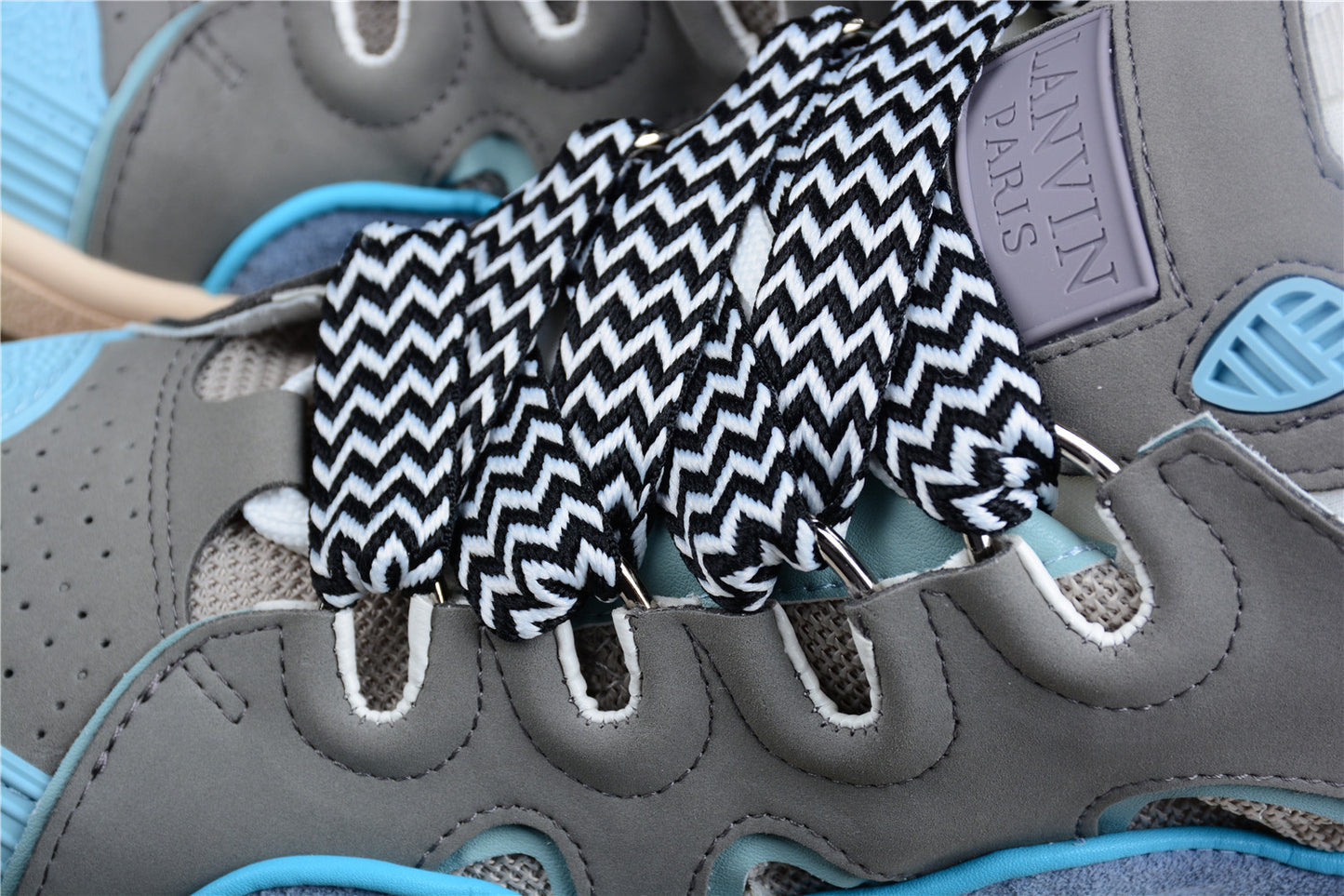 Lanvin Curb Sneaker 'Grey Blue'