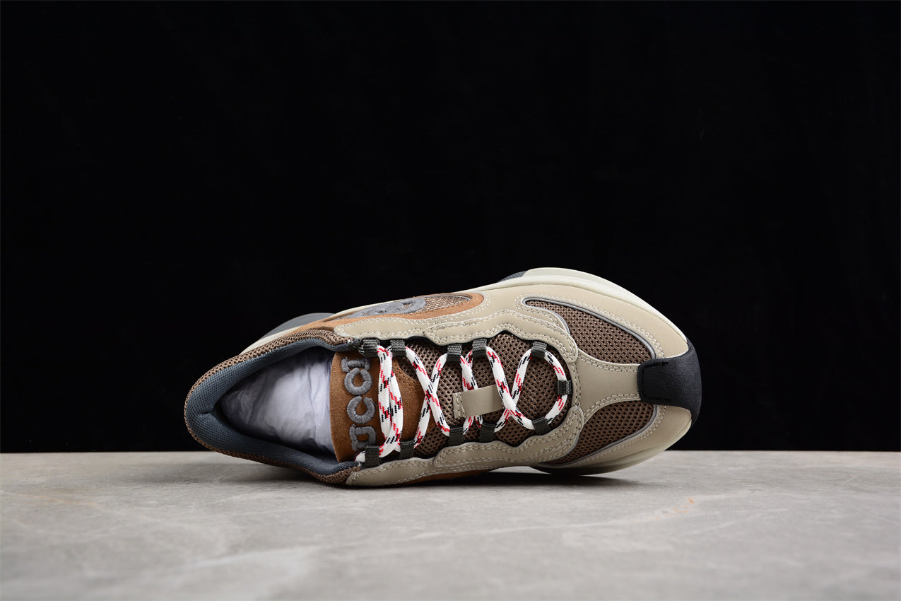 Gucci Men's Run Mesh and Suede Sneaker Beige - Best Reps Website 2025
