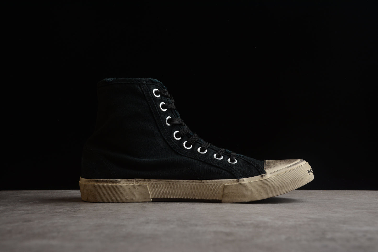 Balenciaga Paris High Top Canvas Sneakers – Black - Best Reps Website 2025