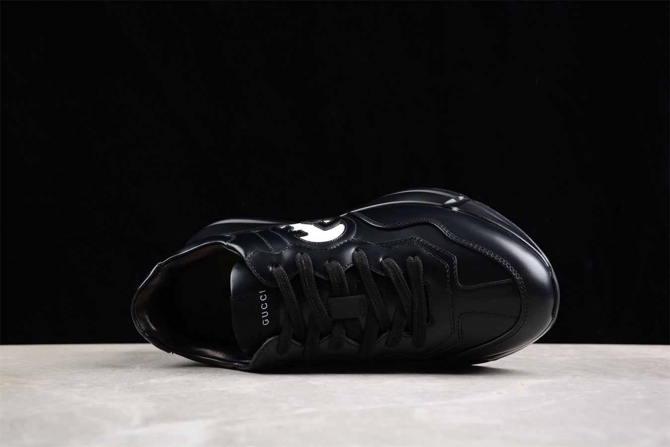 Gucci Interlocking G Rhyton Sneaker Black - Best Reps Website 2025