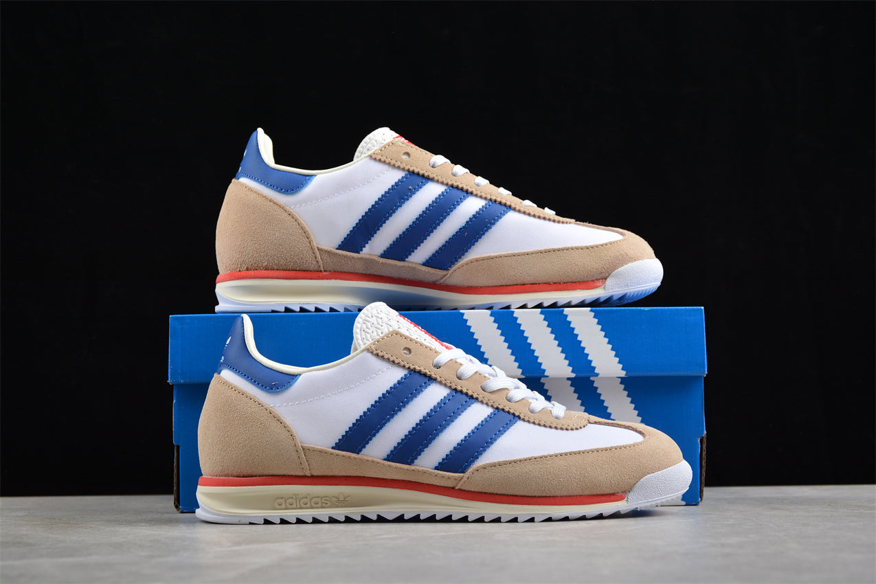 adidas Originals SL 72 OG "Cloud White / Collegiate Blue" - Best Reps Website 2025