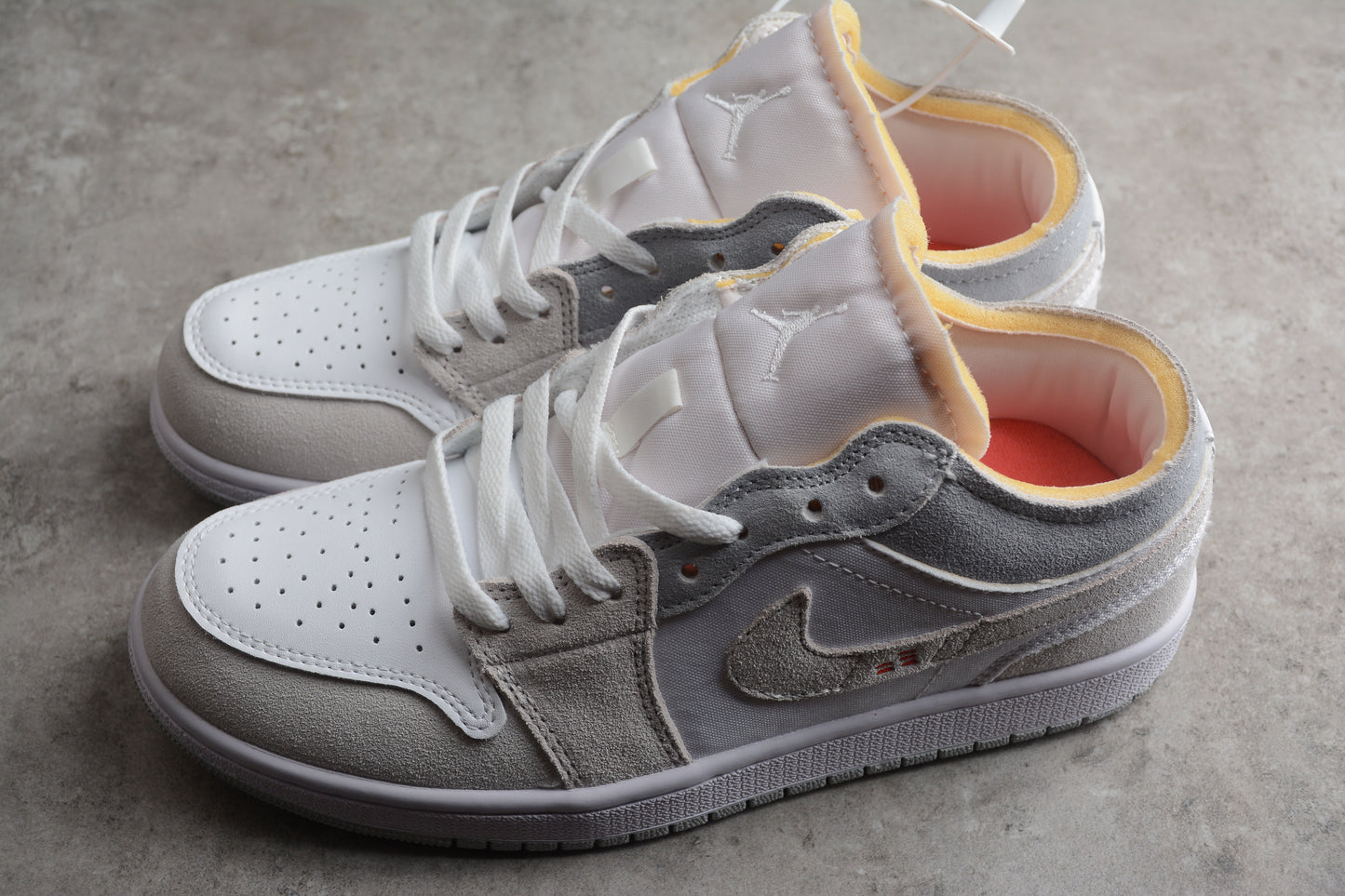 Air Jordan 1 Low ” Inside Out White Phantom ” - Best Reps Website 2025