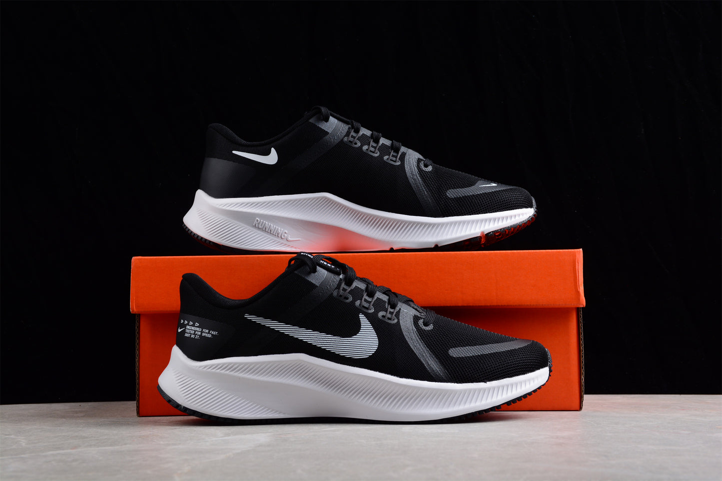 Nike Quest 4 "Black/White" - Best Reps Website 2025