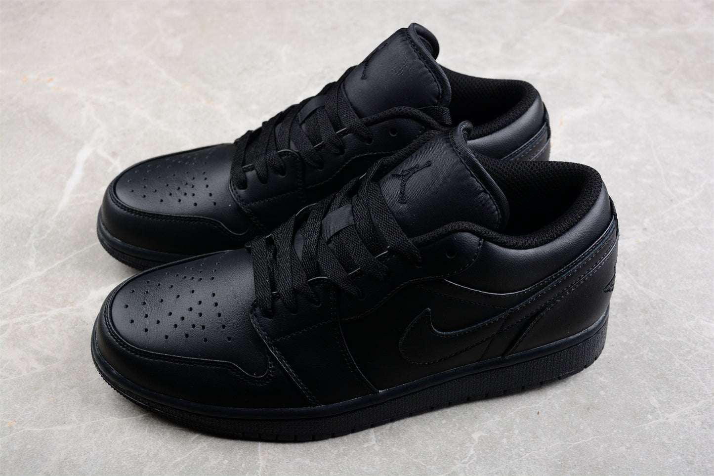 Air Jordan 1 Low “Triple Black” 553558-093 - Best Reps Website 2025