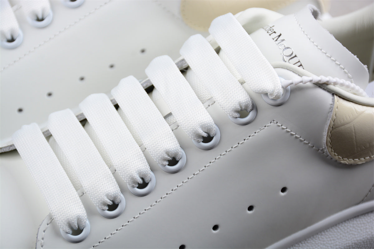 Alexander McQueen Oversized Sneaker in White/Beige - Best Reps Website 2025