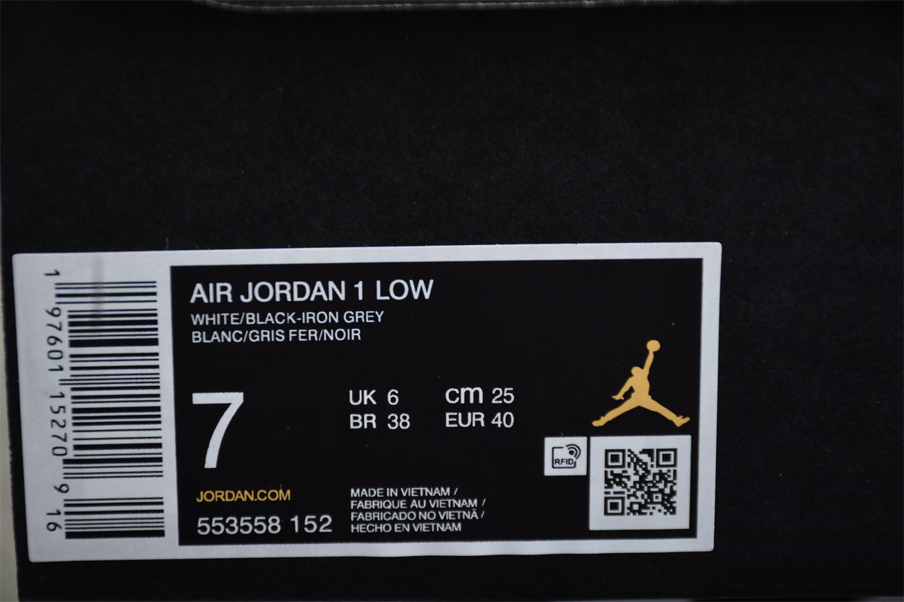 Air Jordan 1 Low "Iron Grey" - Best Reps Website 2025
