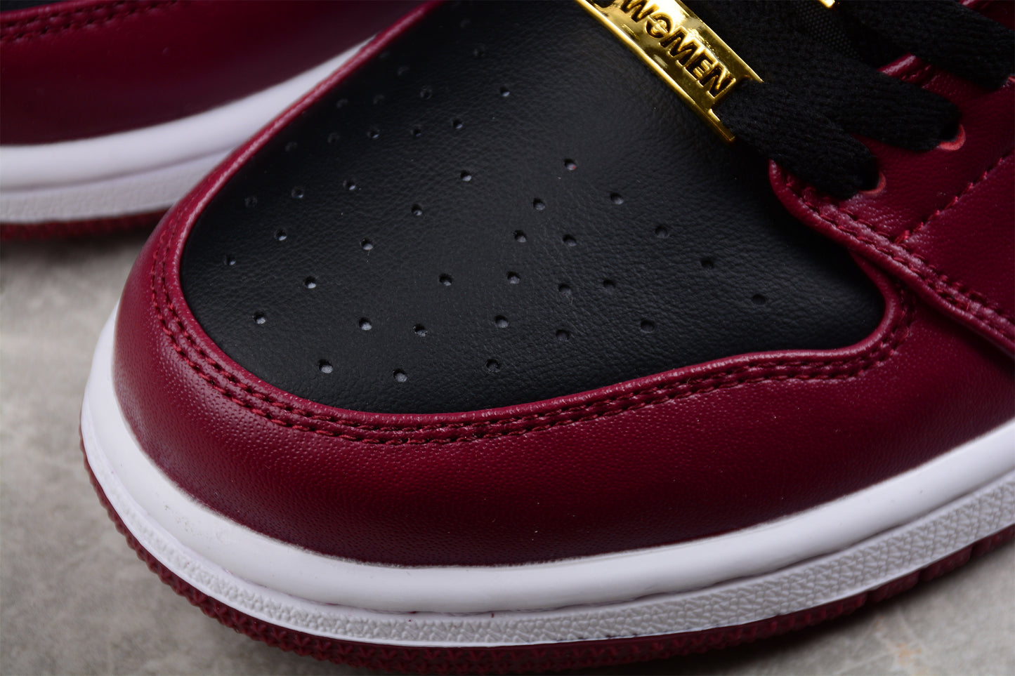 Air Jordan 1 Low "Dark Beetroot Black" (Women's) - Best Reps Website 2025
