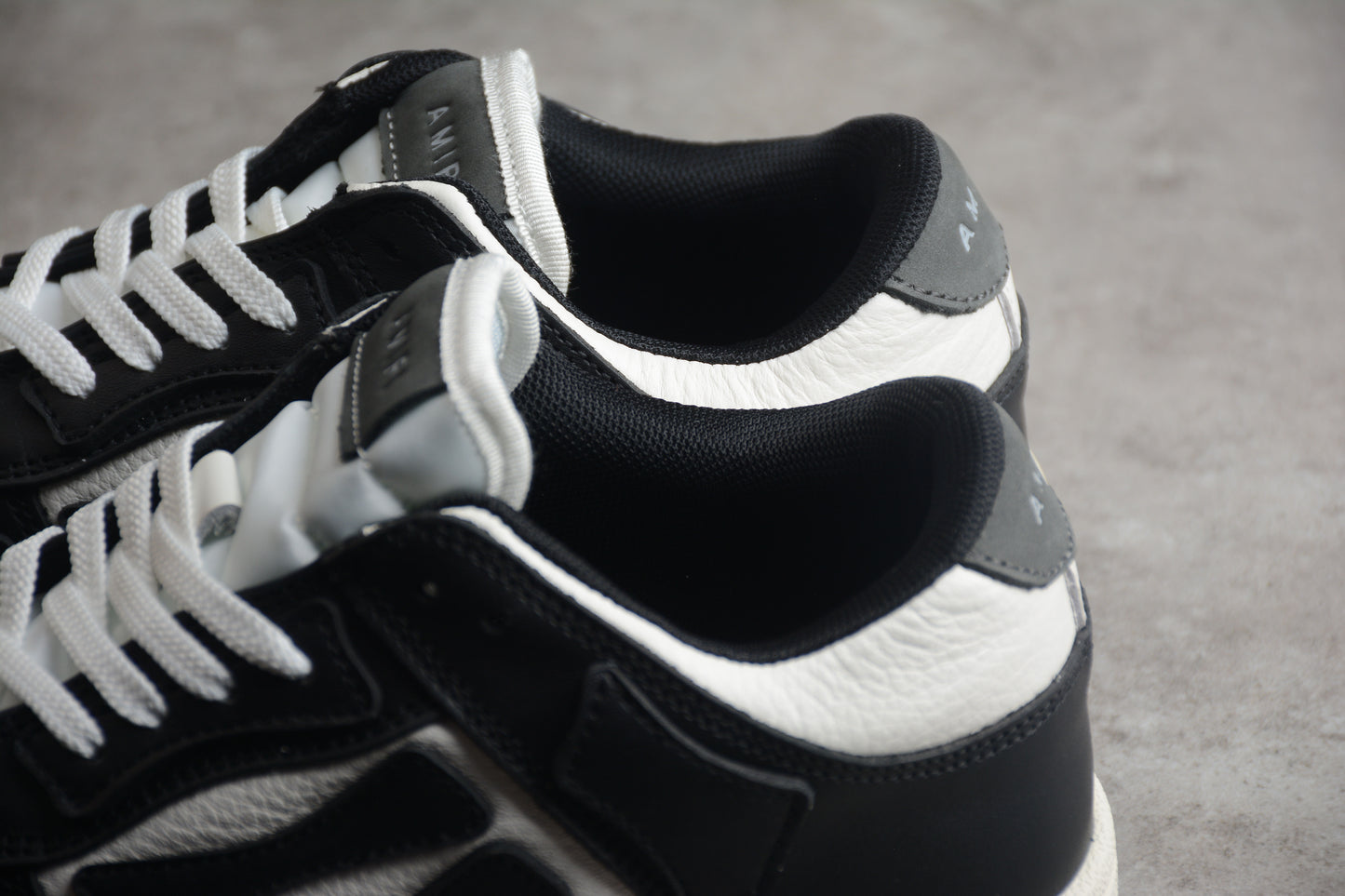 AMIRI Skel Top Low 'Black/White/Black' - Best Reps Website 2025