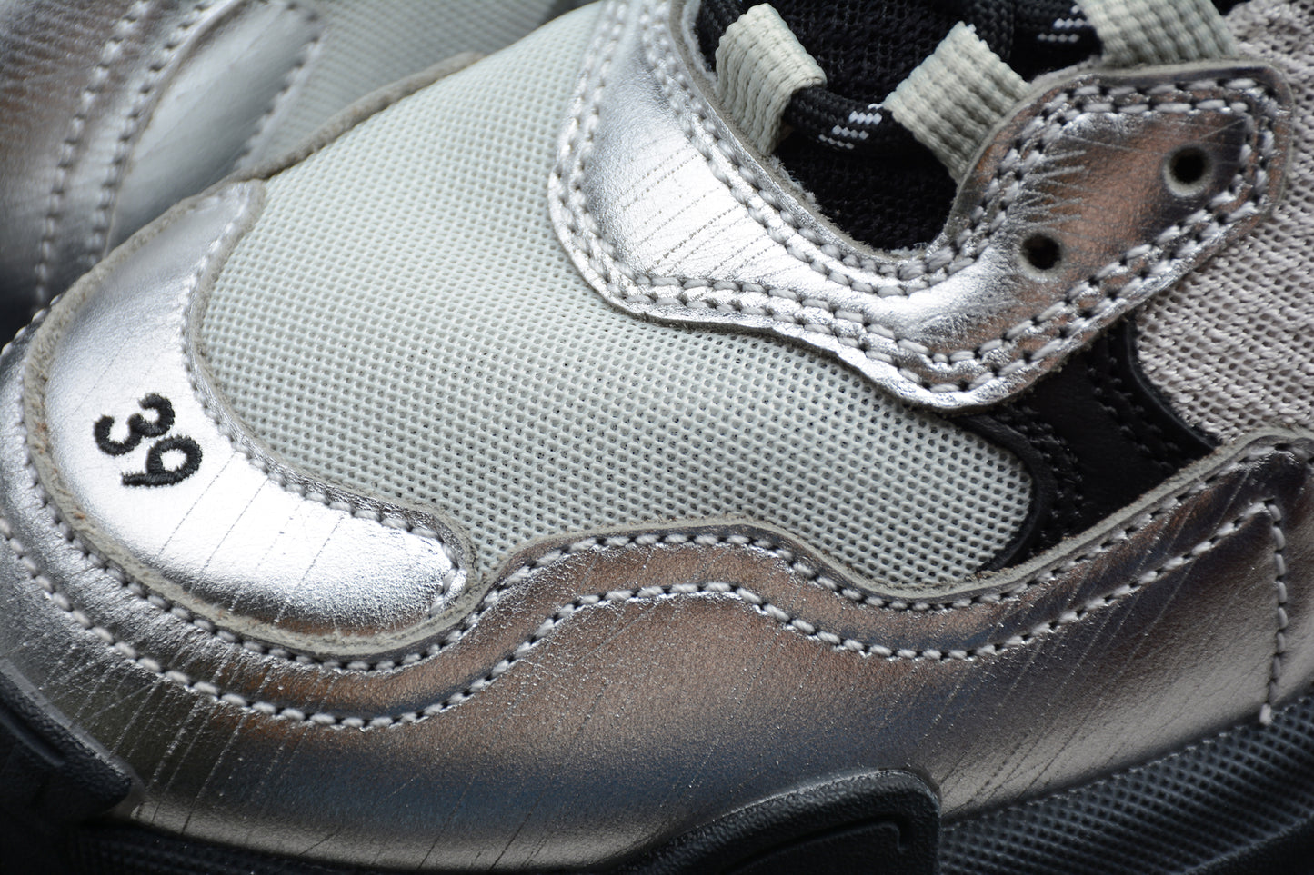 Balenciaga Triple S Clear Sole – Gray/Silver/Black - Best Reps Website 2025