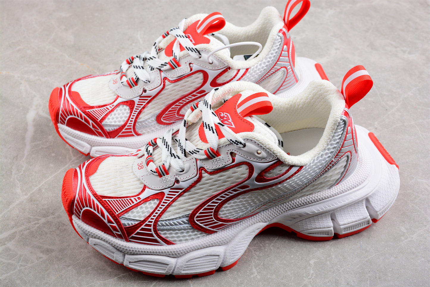 Balenciaga 3XL Sneaker – Worn-Out White/Red - Best Reps Website 2025