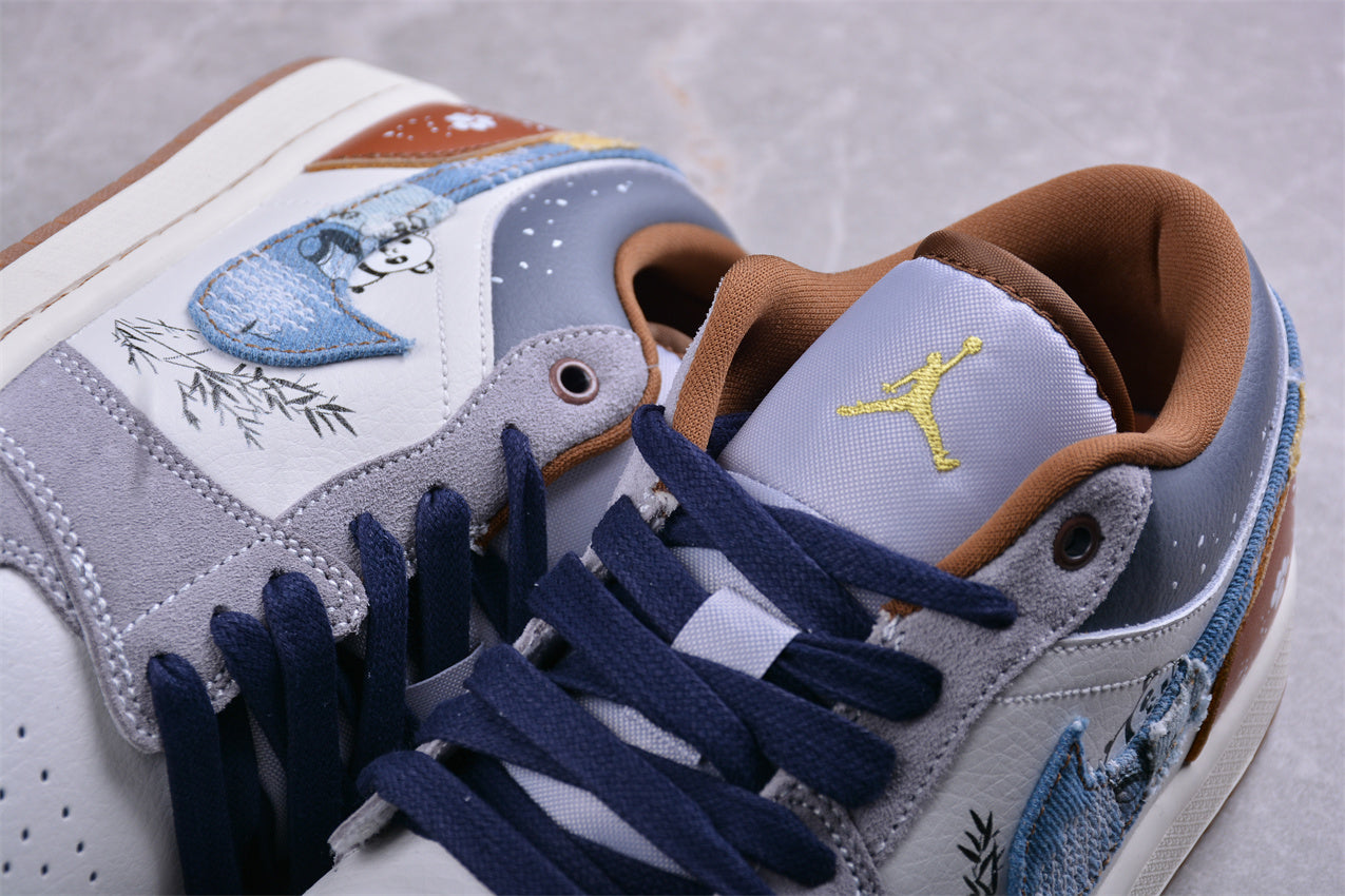 Air Jordan 1 Low SE "Phantom Repaired Denim" - Best Reps Website 2025