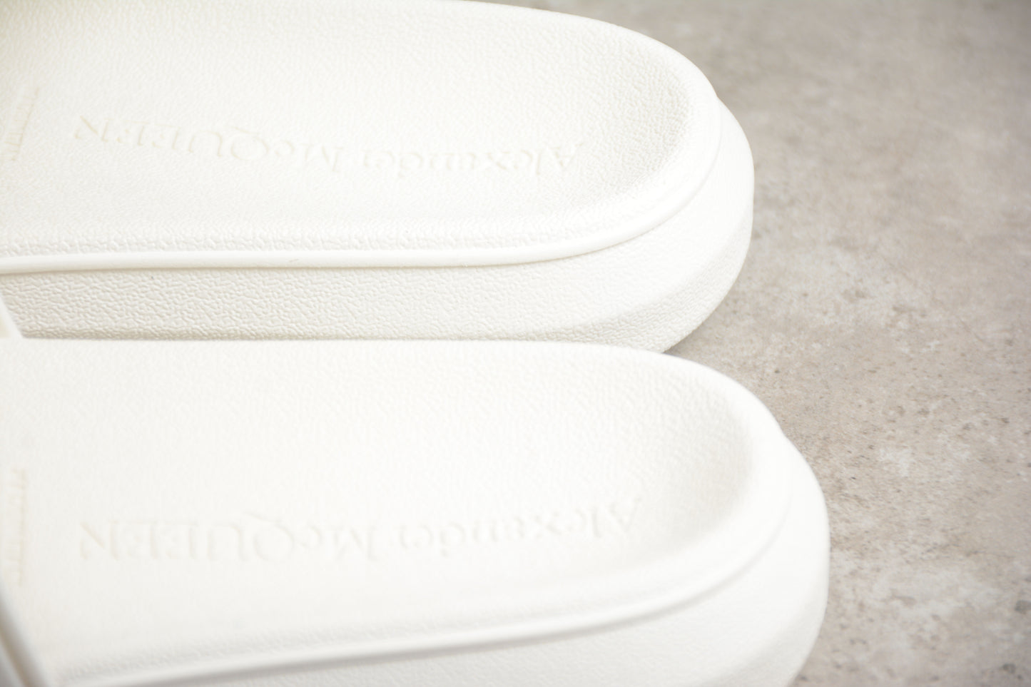 Alexander McQueen Pool Slide White - Best Reps Website 2025