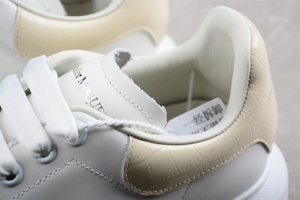 Alexander McQueen Oversized Sneaker in White/Beige - Best Reps Website 2025