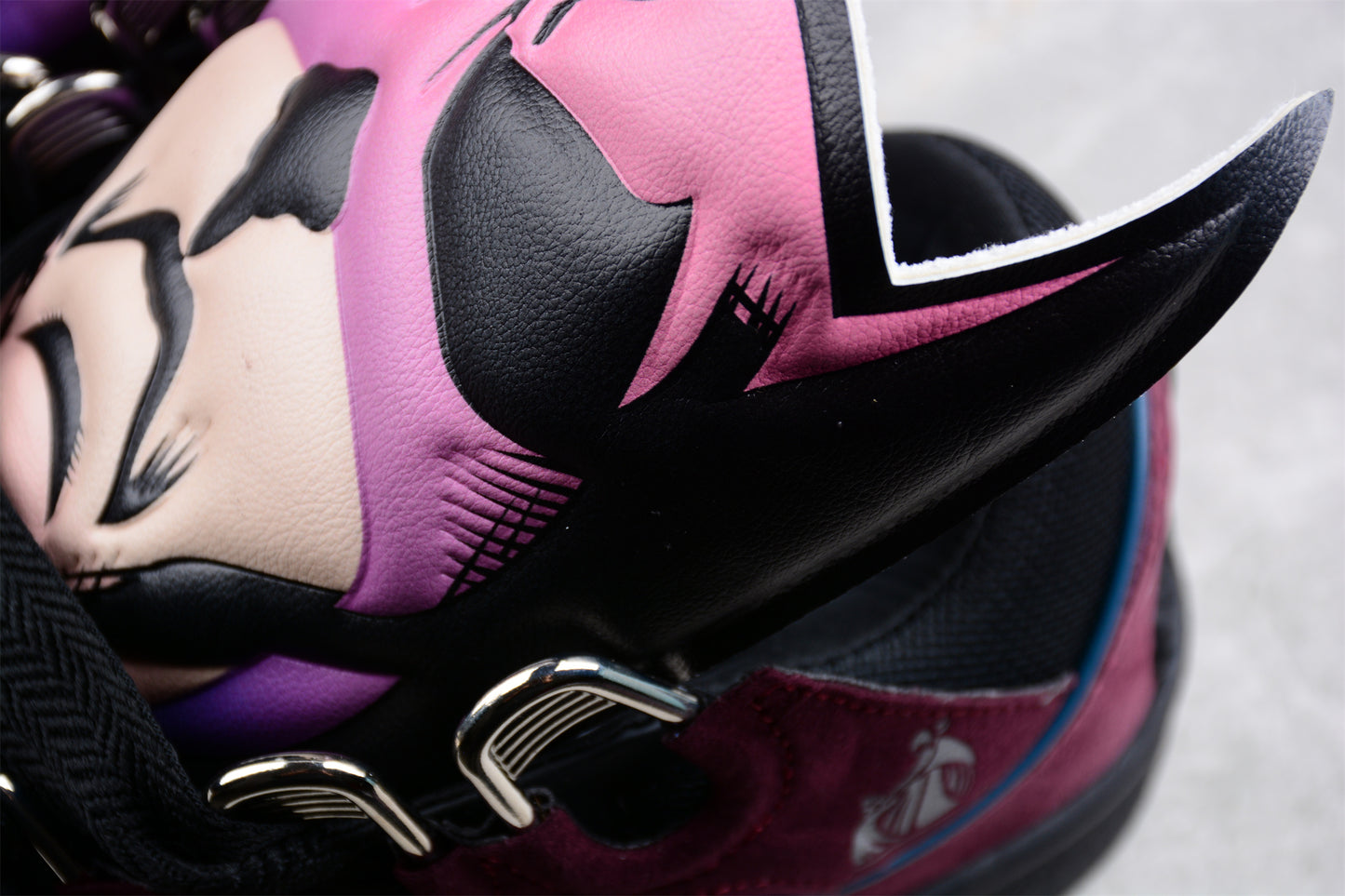 Lanvin x Batman Women's CURB Sneakers 'Raisin/Black'