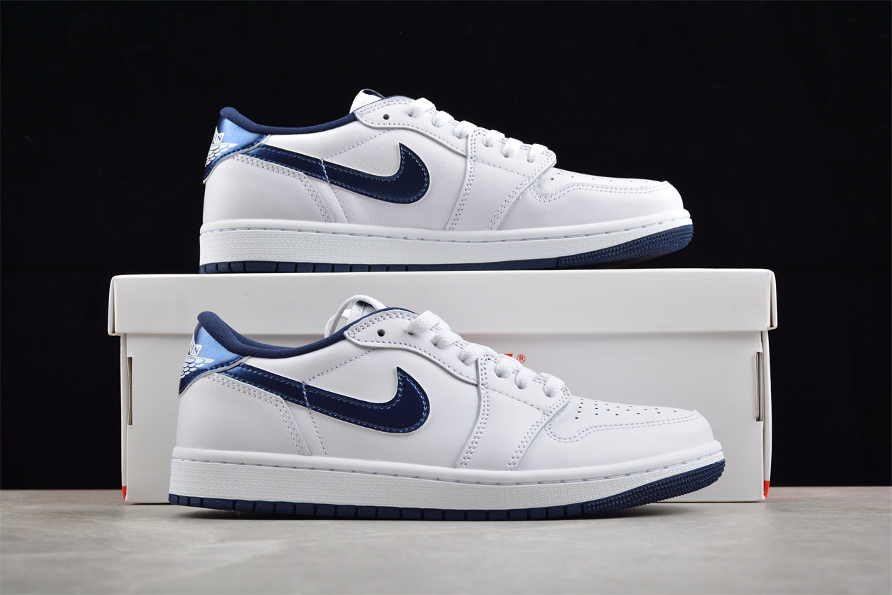 Air Jordan 1 Low "85 Metallic Blue" - Best Reps Website 2025