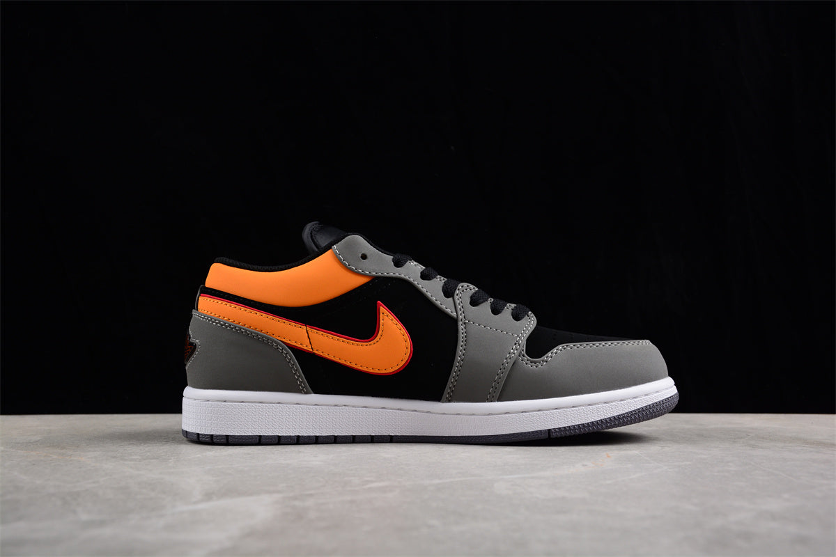 Air Jordan 1 Low ‘Light Graphite Vivid Orange’ - Best Reps Website 2025