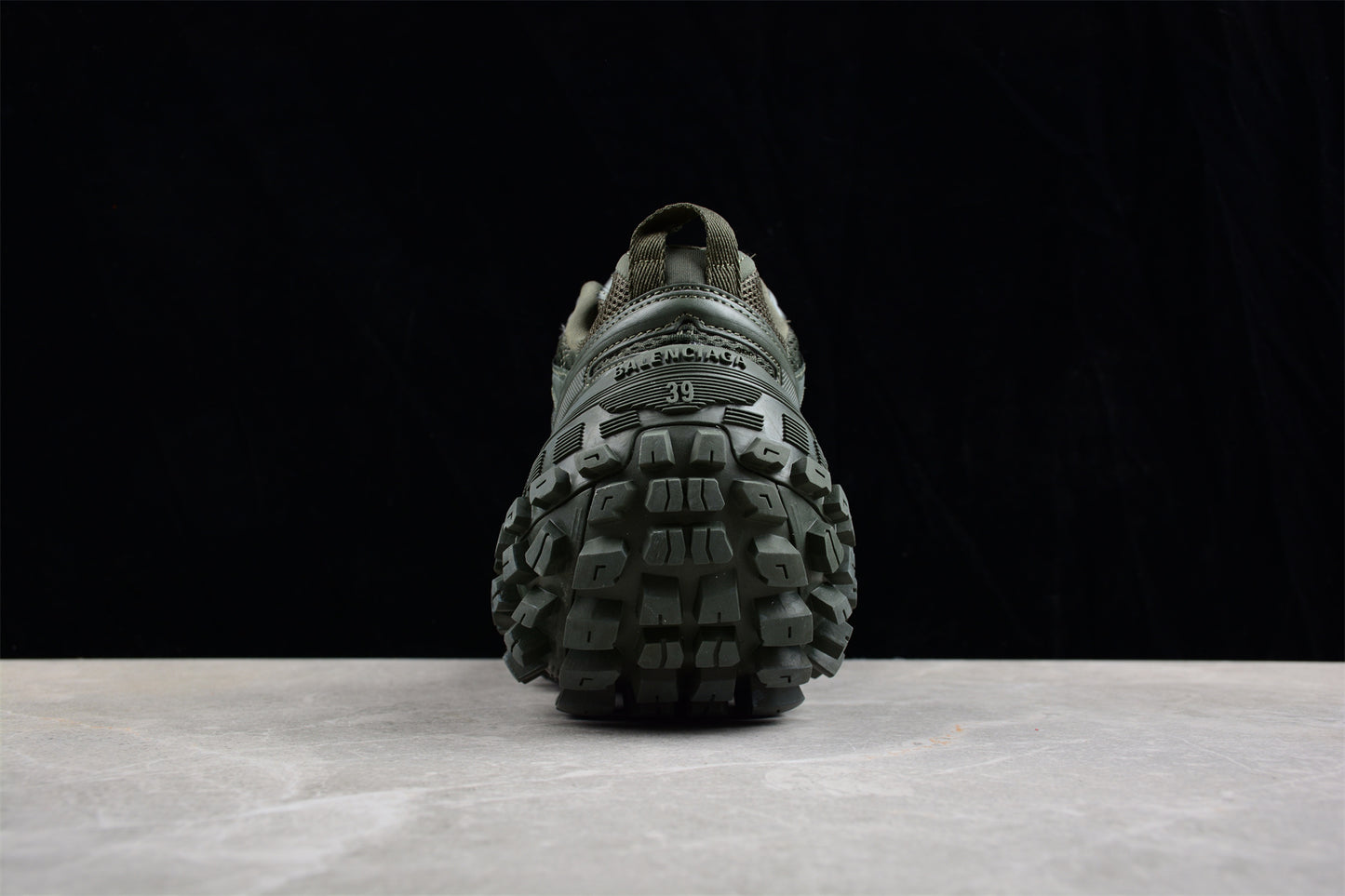 Balenciaga Defender Rubber Platform Sneakers in Khaki - Best Reps Website 2025