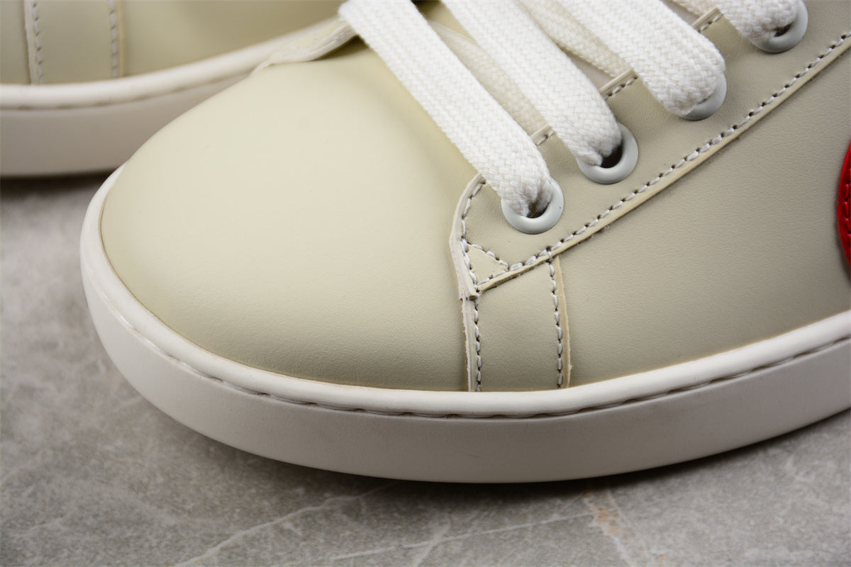 GUCCI Men’s Ace Interlocking G Logo Leather Sneakers White - Best Reps Website 2025