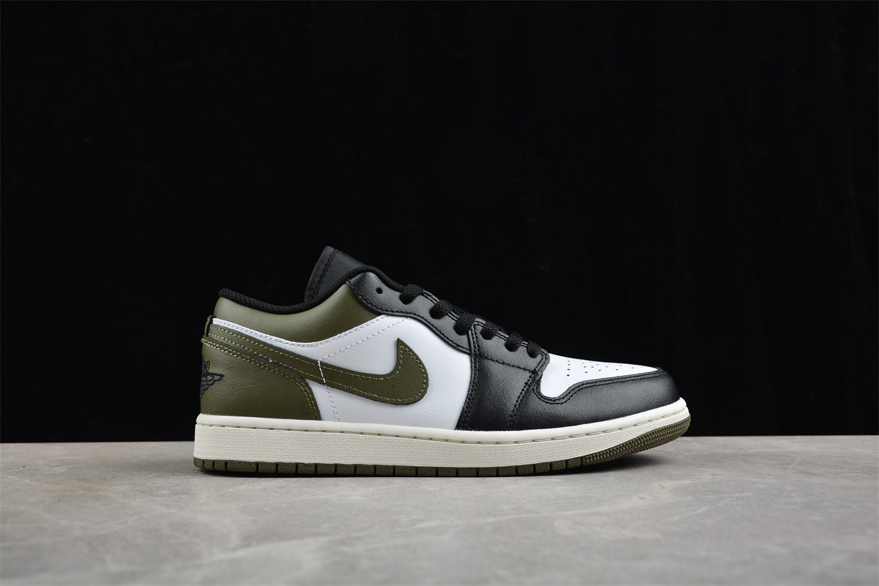 Air Jordan 1 Low "Black Toe Medium Olive" - Best Reps Website 2025