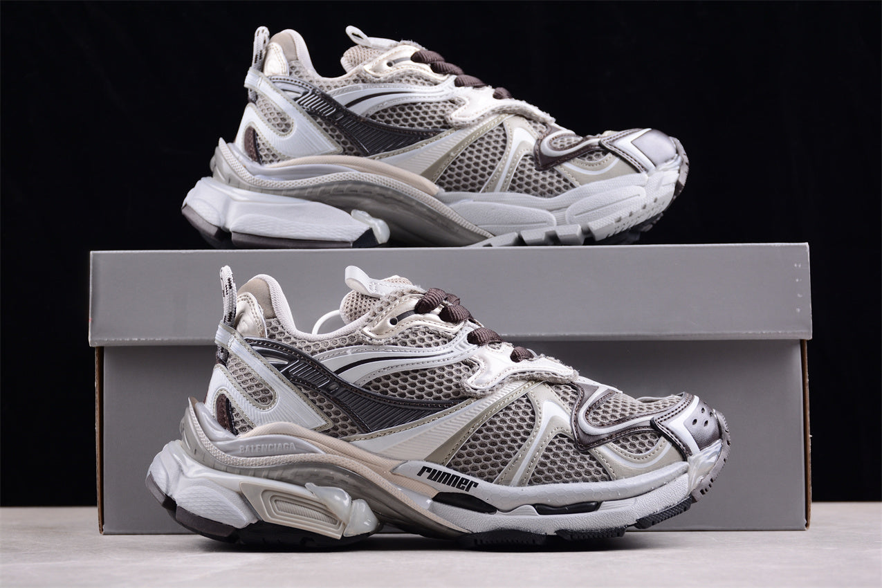Balenciaga Runner 2.0 – Beige Brown - Best Reps Website 2025