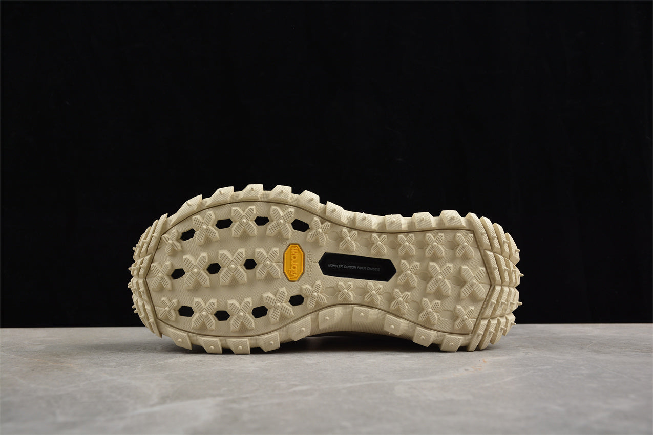 Moncler Trailgrip GT Slip Resistant Waterproof Low Top Outdoor Shoes Beige