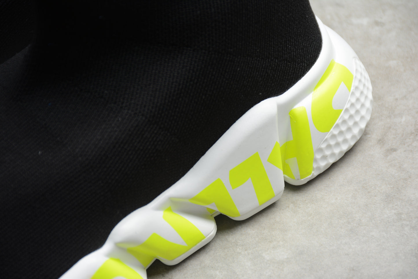 Balenciaga Graffiti Speed Black Fluo Green (Women's) - Best Reps Website 2025