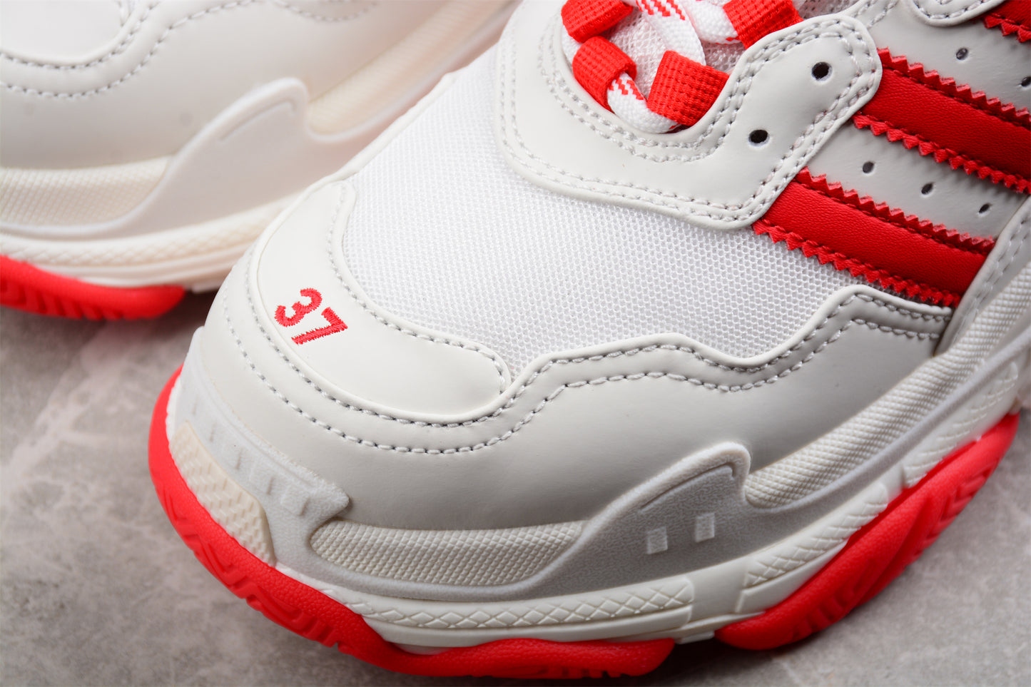 Balenciaga x adidas Triple S White Red - Best Reps Website 2025