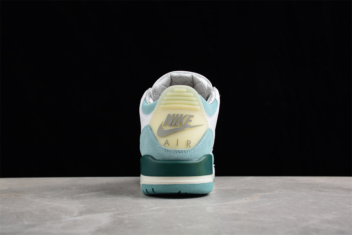 Air Jordan 3 Retro White/Grayish Green - Best Reps Website 2025