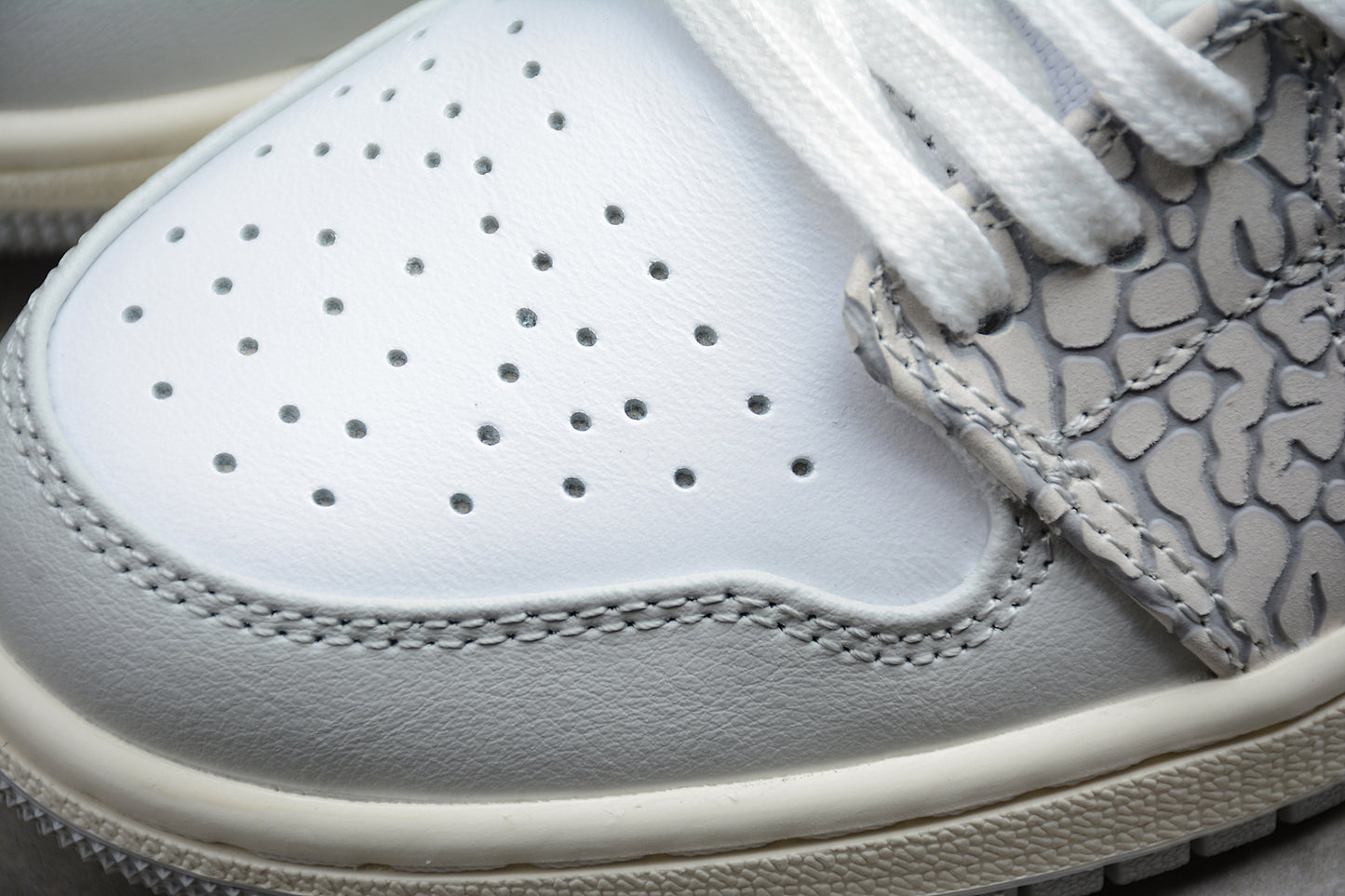 Air Jordan 1 Low PRM“Elephant Print” DH4269-100 - Best Reps Website 2025