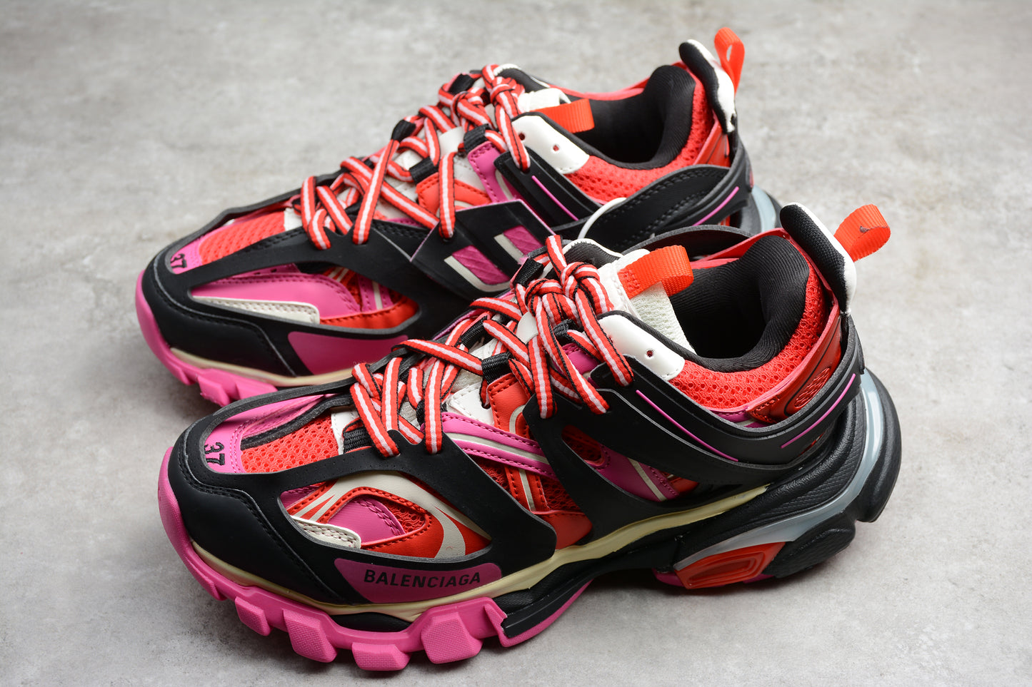 Balenciaga Track Trainers – Pink Red (Women’s) - Best Reps Website 2025