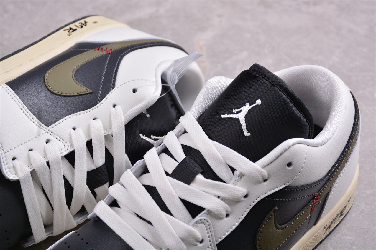 Travis Scott X Jordan Air Jordan 1 Low "'Medium Olive" - Best Reps Website 2025