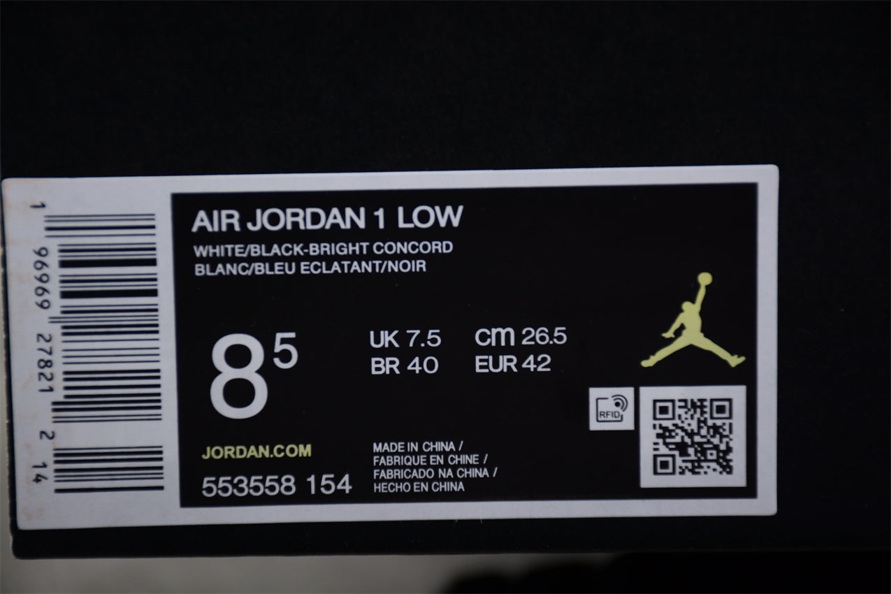 Air Jordan 1 Low "Aqua Court Purple" - Best Reps Website 2025