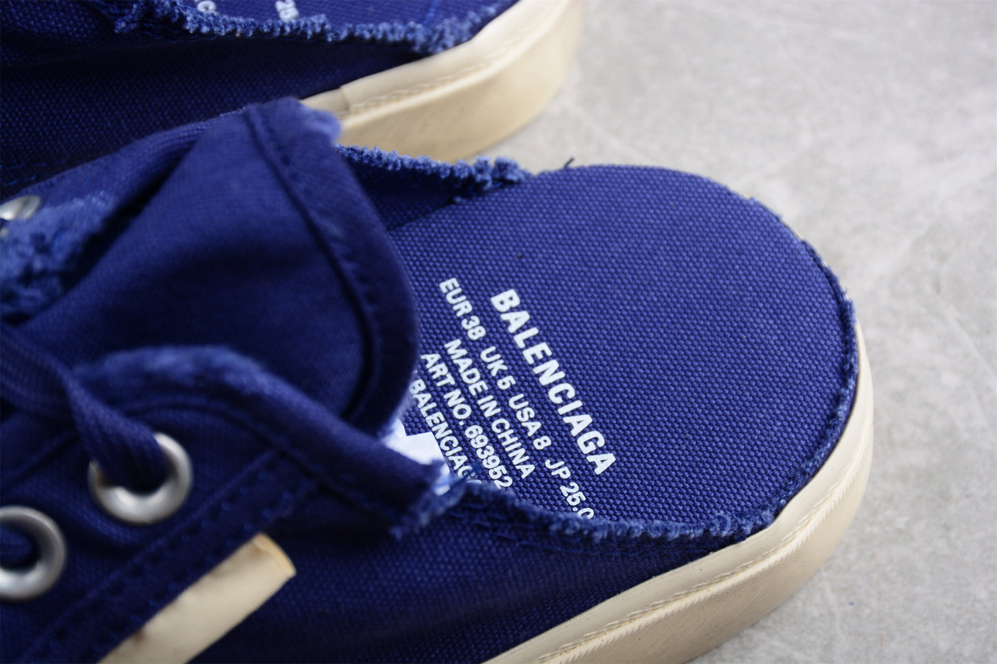 Balenciaga Paris Sneaker Mule – Blue - Best Reps Website 2025