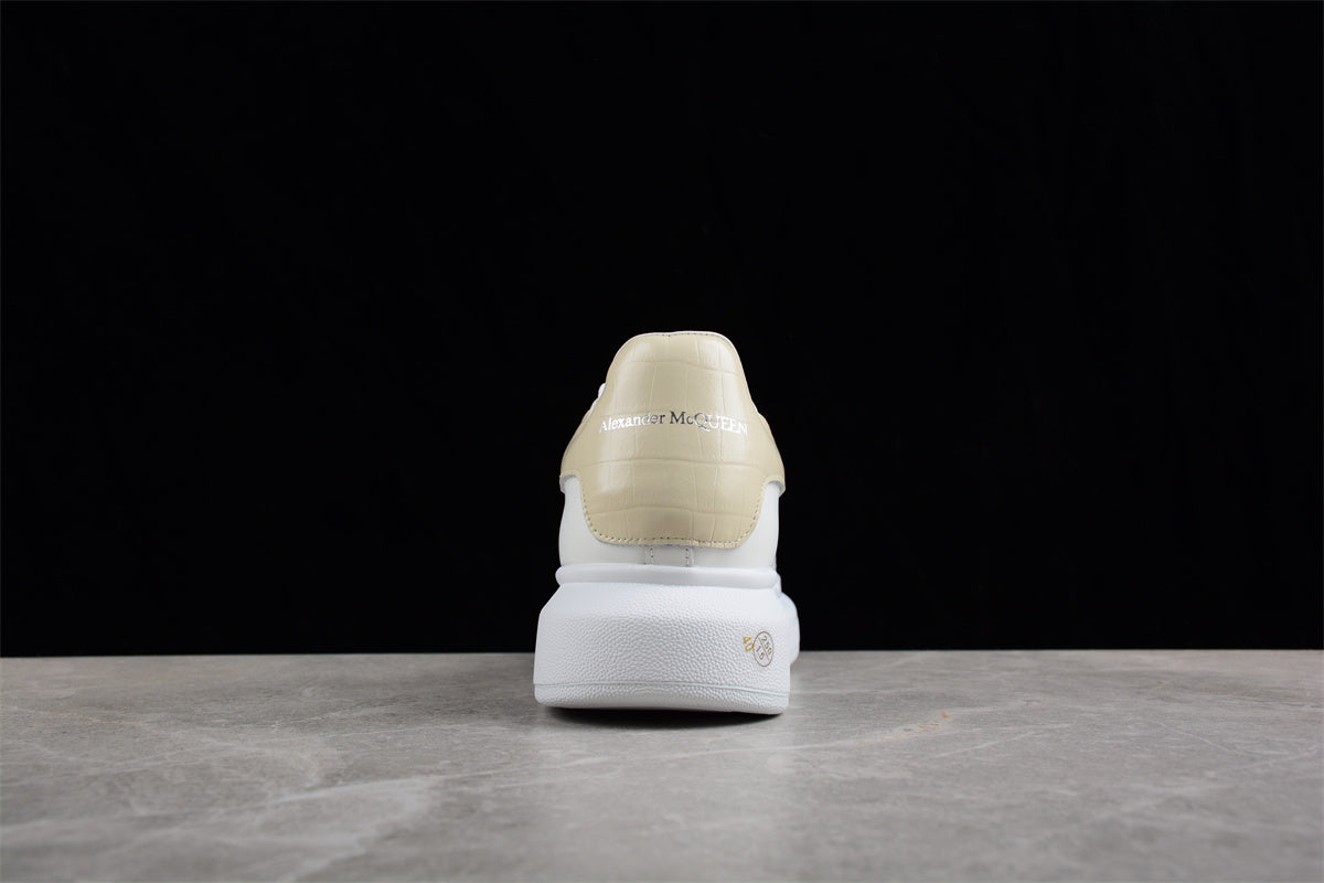 Alexander McQueen Oversized Sneaker in White/Beige - Best Reps Website 2025